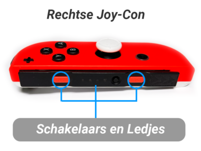 Joy-Con SR Button Led Flex